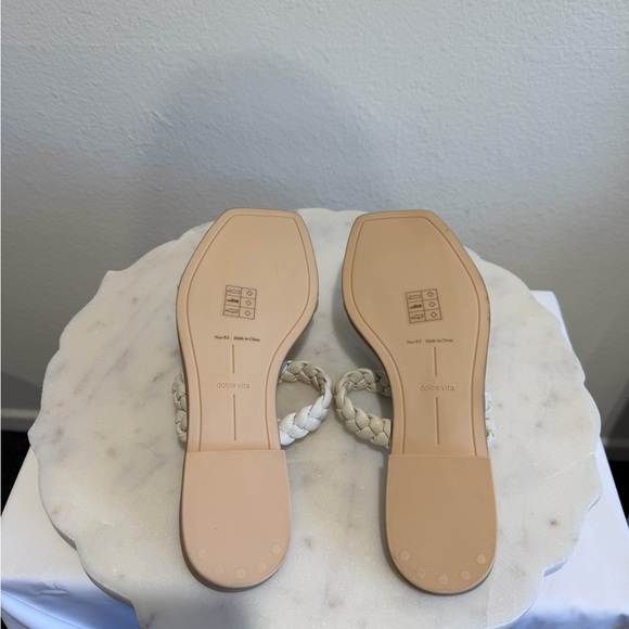Dolce Vita Ivory Braided Sandals NIB size 9.5 - Picture 3 of 10